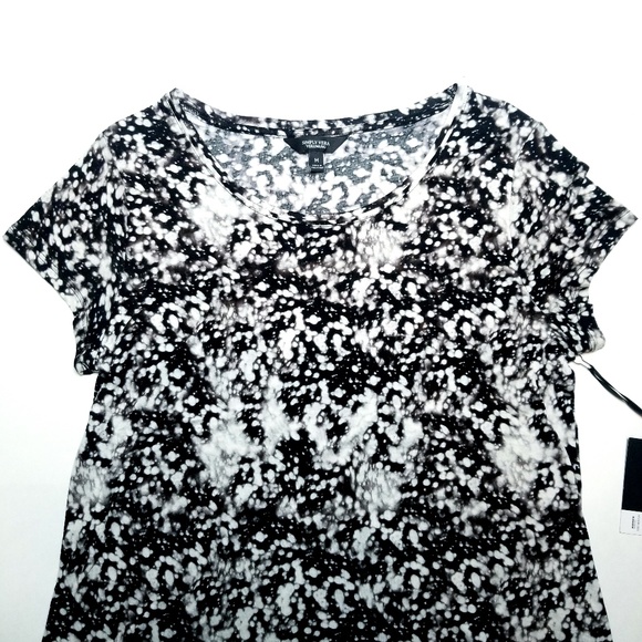 Simply Vera Vera Wang Black & White Top - Picture 7 of 8
